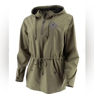 Ford Bronco Women’s Weatherproof Half-Zip Anorak Jacket NWT medium